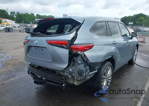 2021 Toyota Highlander Platinum из США, поврежденный, VIN 5TDFZRBH7MS109534